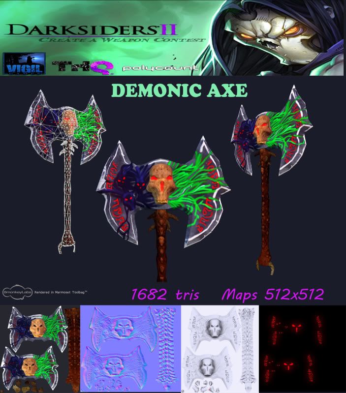 [DS2] Axe, Cashfire — polycount